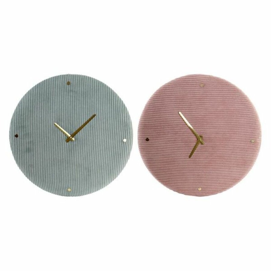 Vgur DKD Home Decor Grn Pink 40,5 x 5,5 x 40,5 cm (2 enheder) #1