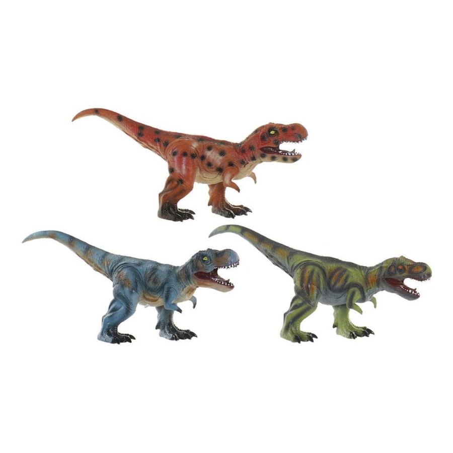 Dinosaur DKD Home Decor 3 enheder 12 enheder 60 x 17 x 28 cm Bld #1
