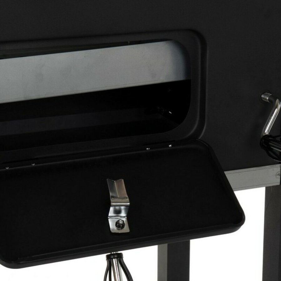 Tr�kulsgrill med L�g og Hjul DKD Home Decor Sort Metal St�l 140 x 60 x 108 cm (140 x 60 x 108 cm) #6