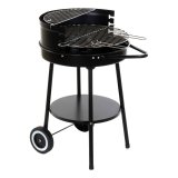 Kulgrill med hjul DKD Home Decor Sort Metal Plastik 59 x 49,5 x 82 cm #1