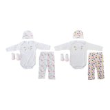 Gaves�t til baby DKD Home Decor 0-6 m�neder 2 Dele #1