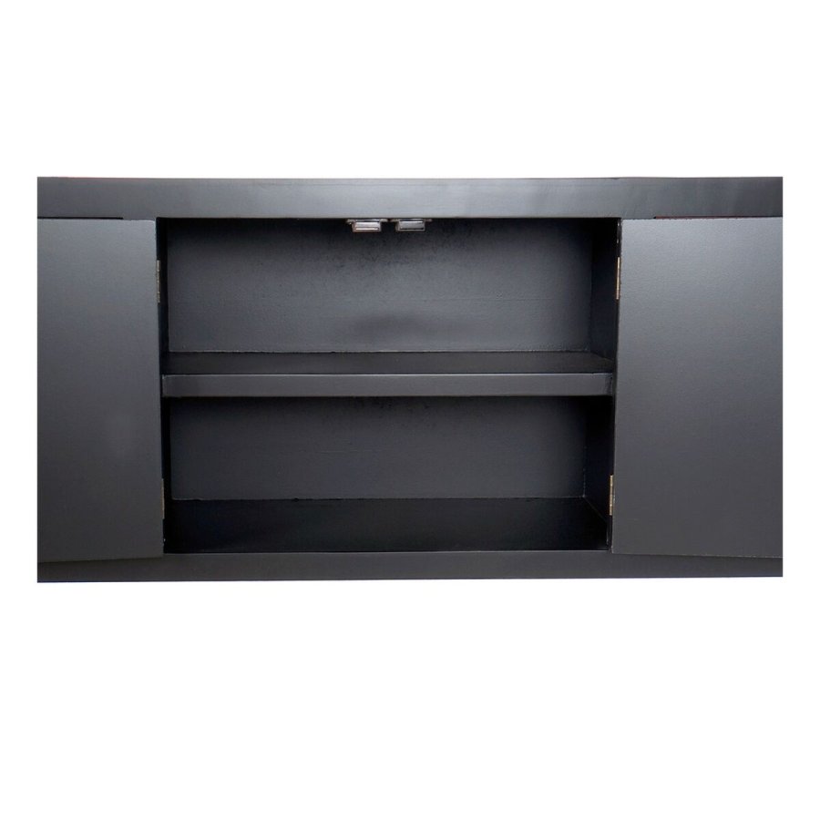 mbler DKD Home Decor Sort Multifarvet Tr Gran Tr MDF 130 x 24 x 51 cm #5