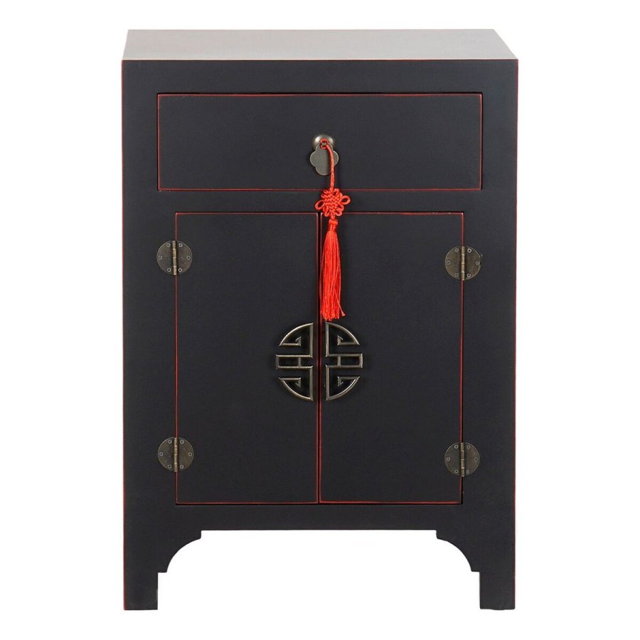 Natbord DKD Home Decor Gran Rd Sort Tr MDF 45 x 34 x 66 cm #21