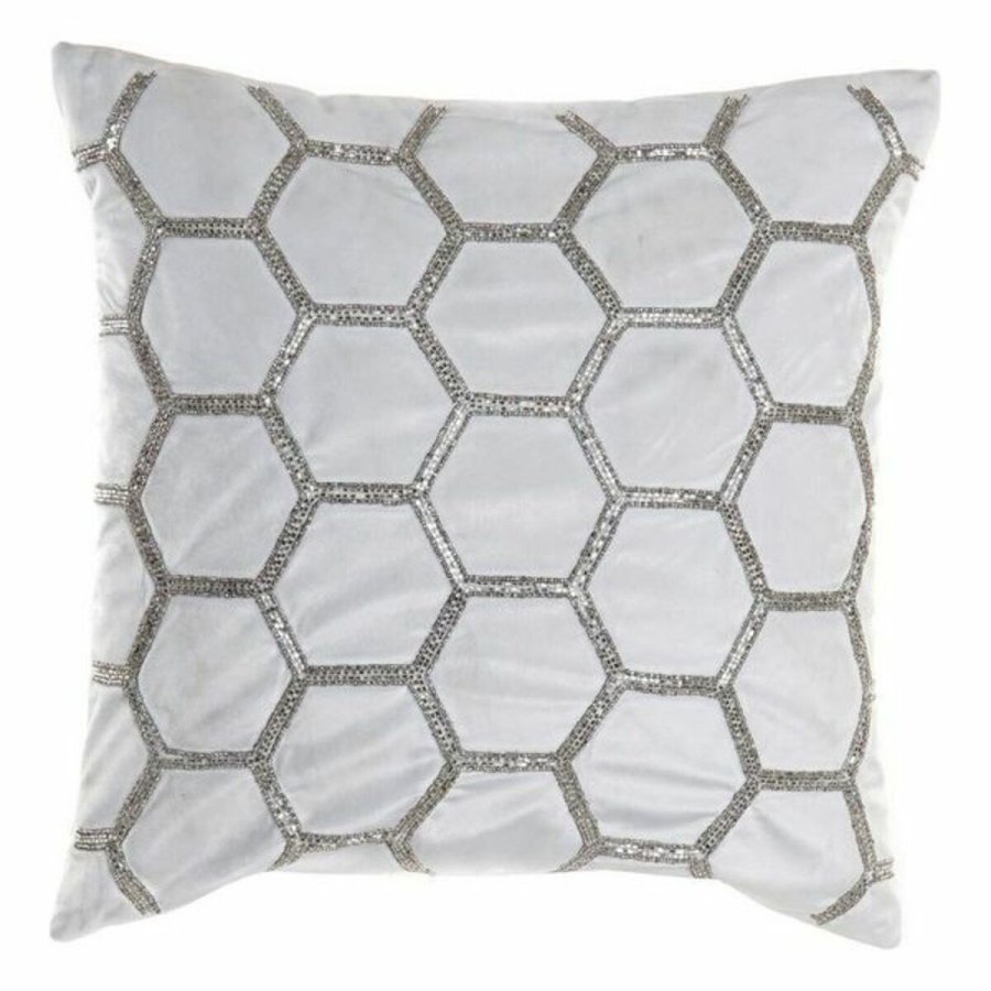 Pude DKD Home Decor Fljl Geometri (45 x 45 cm) #1