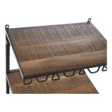Flaskereol DKD Home Decor Bil Akacie Jern Mrkegr (83 x 30 x 104 cm) #13
