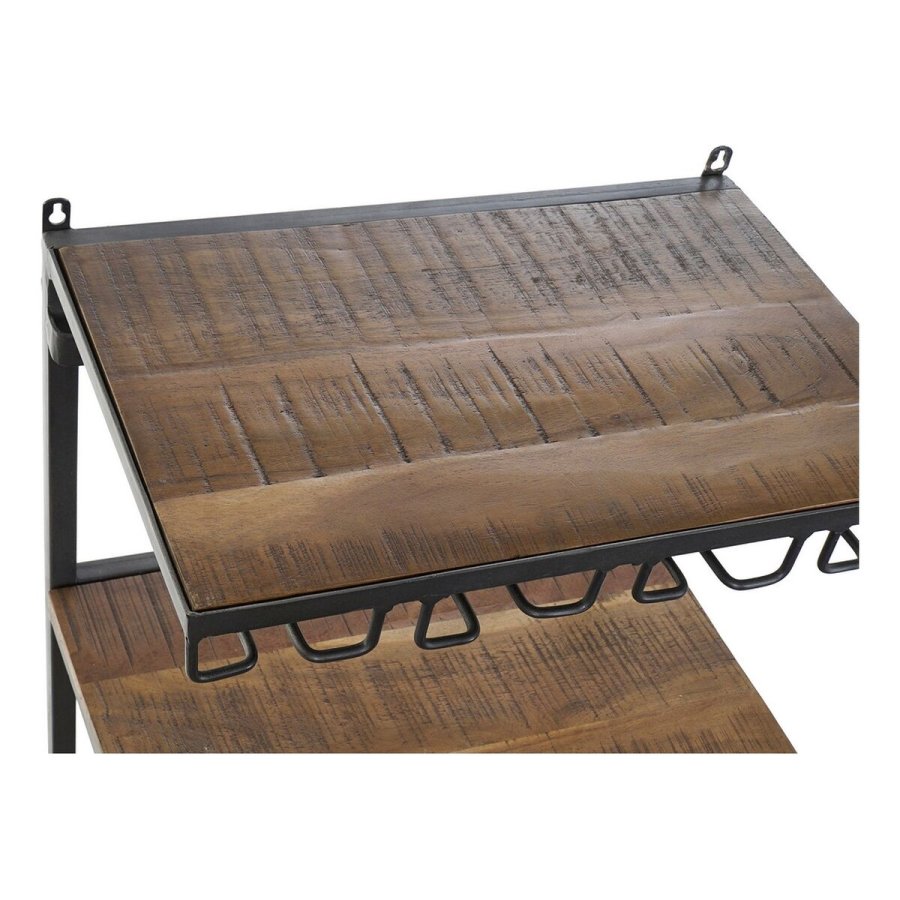 Flaskereol DKD Home Decor Bil Akacie Jern Mrkegr (83 x 30 x 104 cm) #13