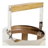 Lanterna DKD Home Decor Slv Tr Metal (22 x 22 x 32 cm) #3