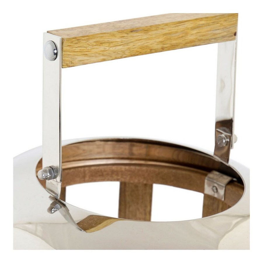 Lanterna DKD Home Decor Slv Tr Metal (22 x 22 x 32 cm) #3