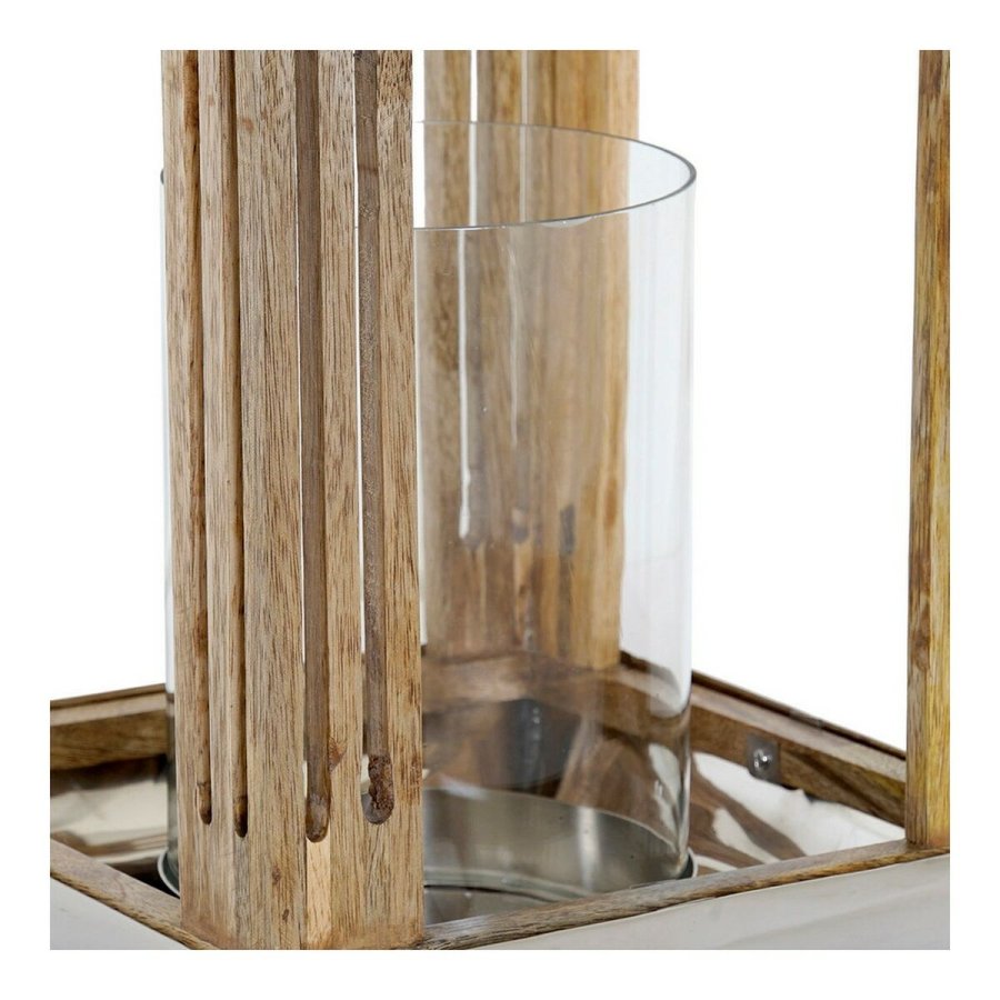 Lanterna DKD Home Decor Slv Metal Krystal (23 x 23 x 36 cm) #3