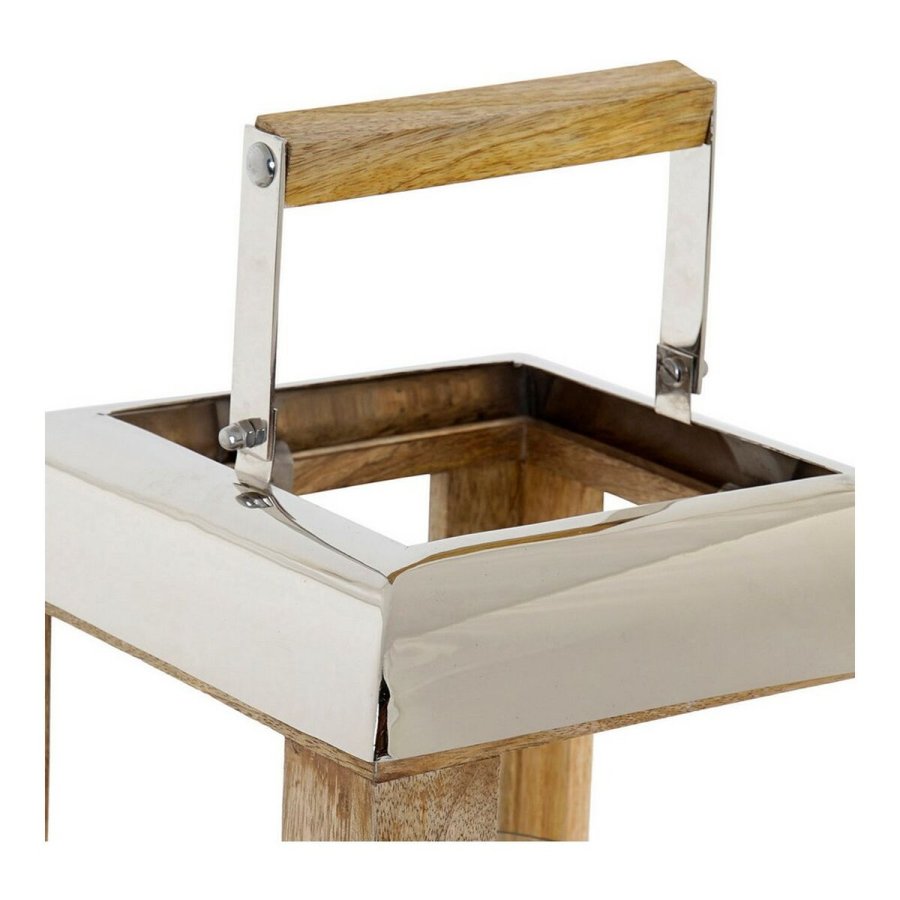 Lanterna DKD Home Decor Slv Metal Krystal (23 x 23 x 36 cm) #2