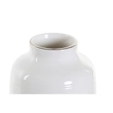 Vase DKD Home Decor Hvid Stentj Pomponer 12 x 12 x 24 cm #2