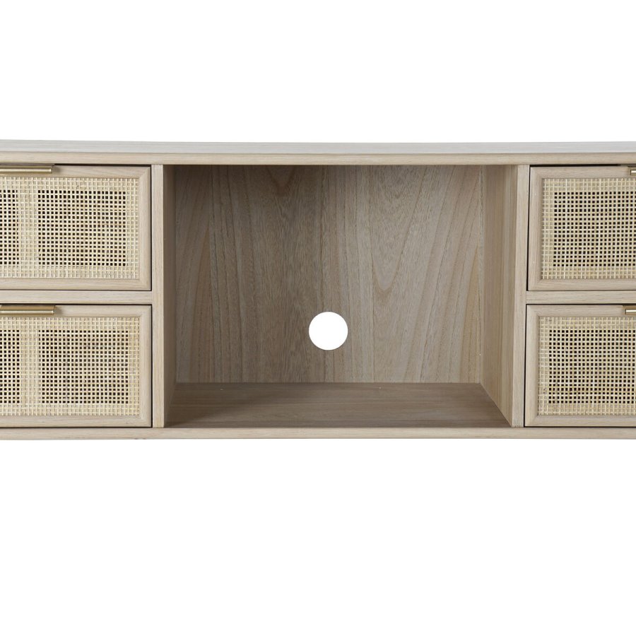 mbler DKD Home Decor Multifarvet Natur Paulonia tr Tr MDF 120 x 42 x 60 cm #6