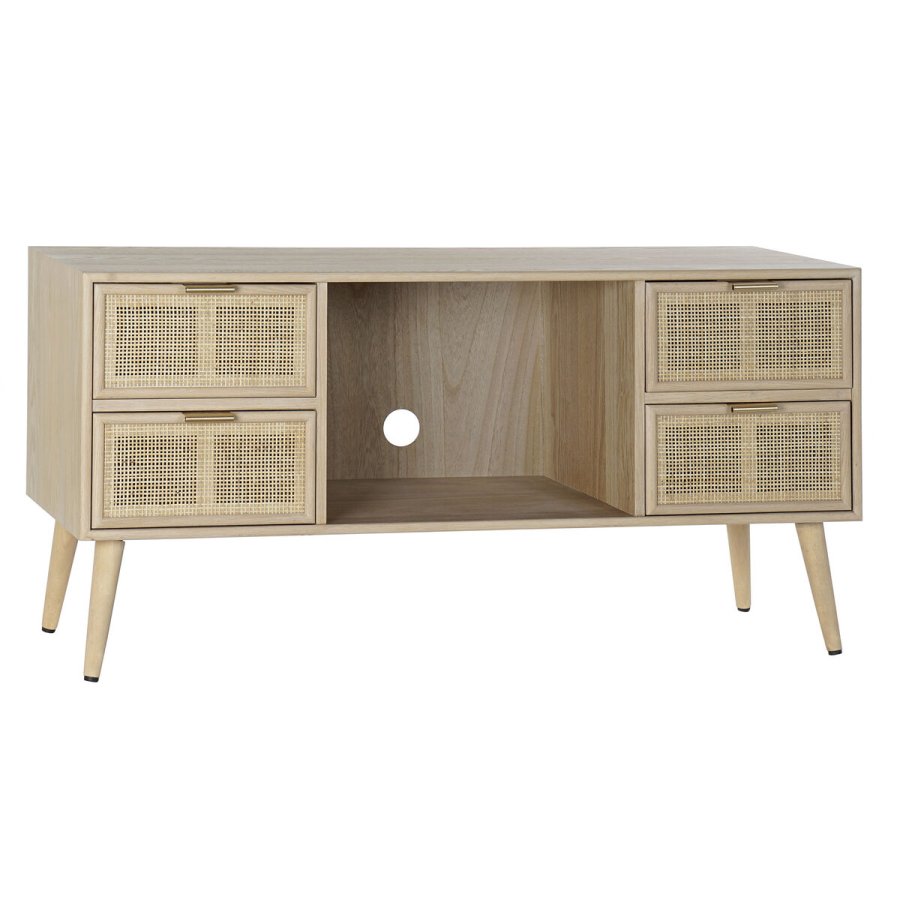 mbler DKD Home Decor Multifarvet Natur Paulonia tr Tr MDF 120 x 42 x 60 cm #1