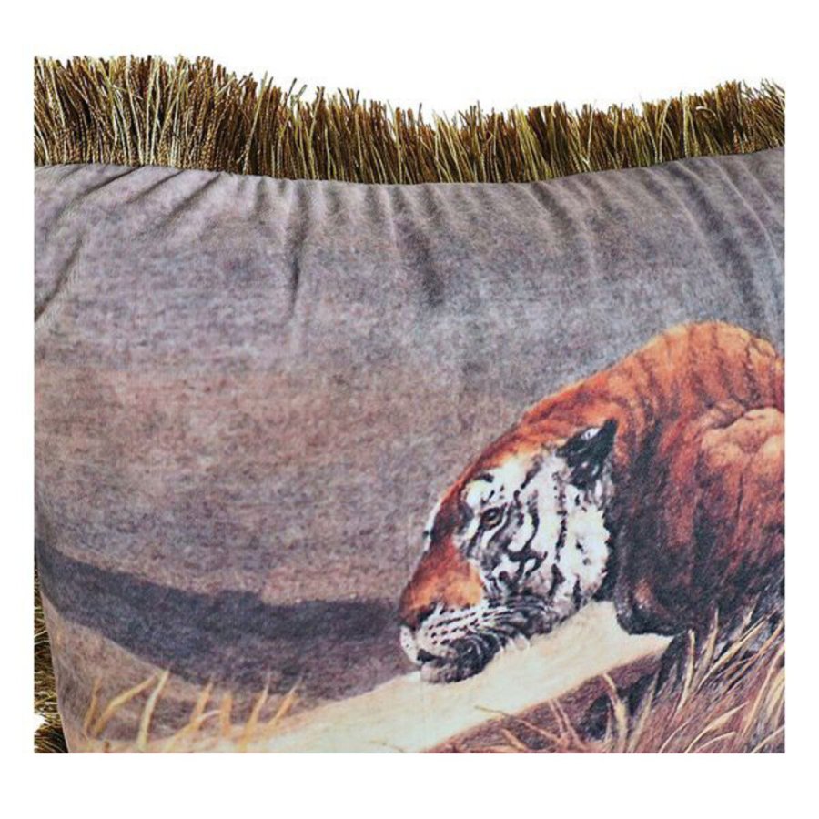 Pude DKD Home Decor 8424001718016 Dyr Polyester Aluminium Kolonistil (2 enheder) #2
