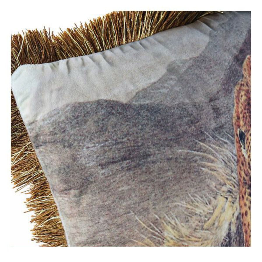Pude DKD Home Decor 8424001718016 Dyr Polyester Aluminium Kolonistil (2 enheder) #3