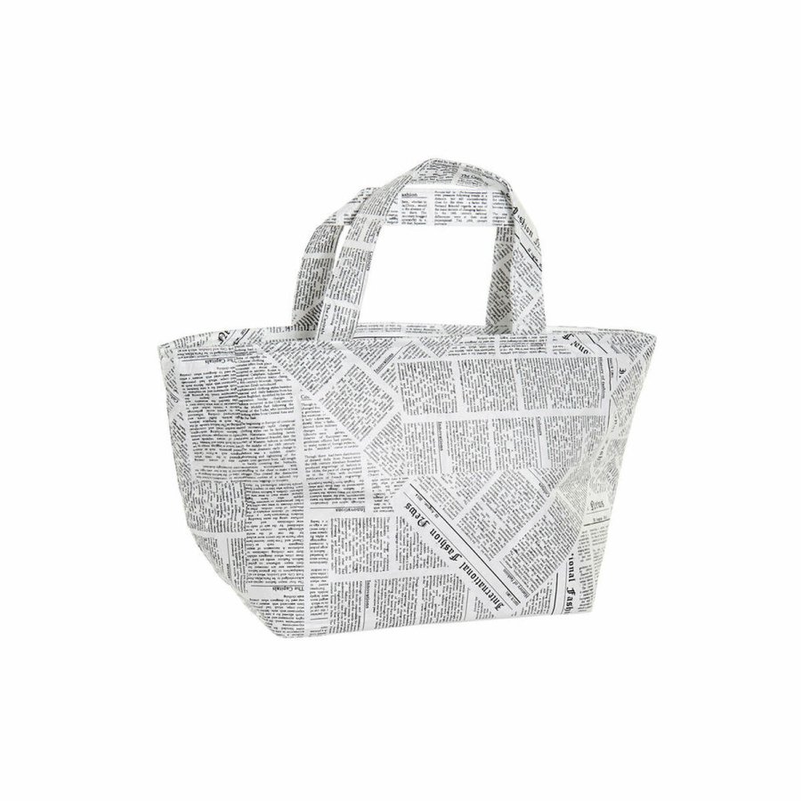 Madkasse med tilbehr DKD Home Decor Termisk Hvid Sort 23 x 14,5 x 20 cm #1