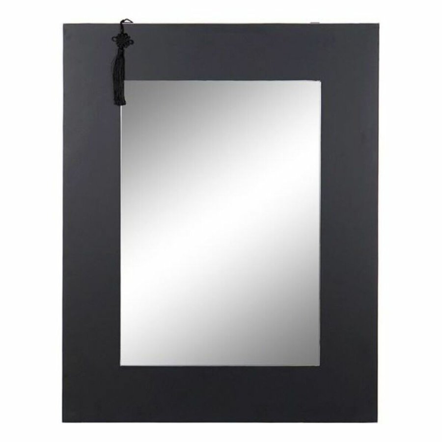 Vgspejl DKD Home Decor Sort Orientalsk 70 x 2 x 90 cm #1
