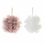 Julepynt DKD Home Decor Skum Fjer (40 x 40 x 40 cm) (2 pcs) #1