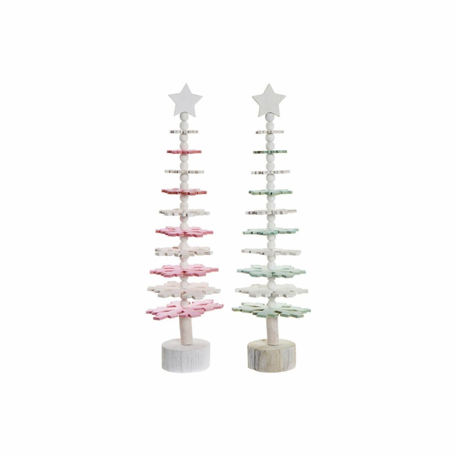 Juletr DKD Home Decor Tr MDF (2 pcs) (14 x 14 x 51 cm) #1