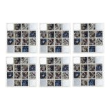 Varmebrikker DKD Home Decor Harpiks Tr MDF (6 pcs) #4