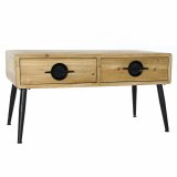 Sofabord DKD Home Decor Brun Sort Metal Gran 100 x 50 x 52,5 cm #1