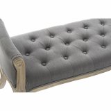 Stol DKD Home Decor   Natur Mrkegr Gummitr Lrred 109 x 44,5 x 60 cm #13