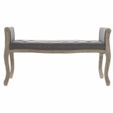 Stol DKD Home Decor   Natur Mrkegr Gummitr Lrred 109 x 44,5 x 60 cm #5