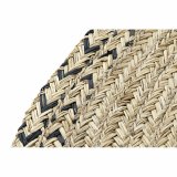 Tppe DKD Home Decor 140 x 0,5 x 140 cm Natur Polyester To-farvet Tropisk #3