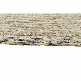 Tppe DKD Home Decor 140 x 0,5 x 140 cm Natur Polyester To-farvet Tropisk #2