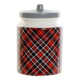 Blik DKD Home Decor Sort Rd Gr 15 x 15 x 22 cm #1