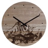 Vgur DKD Home Decor 8424001759712 Sort Tr Tr MDF Moutain 30 x 30 x 1,5 cm #1