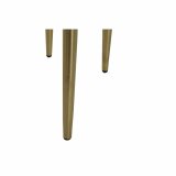 Set med 3 sm borde DKD Home Decor Hvid Sort Grn Gylden 68 x 46,5 x 53 cm #5