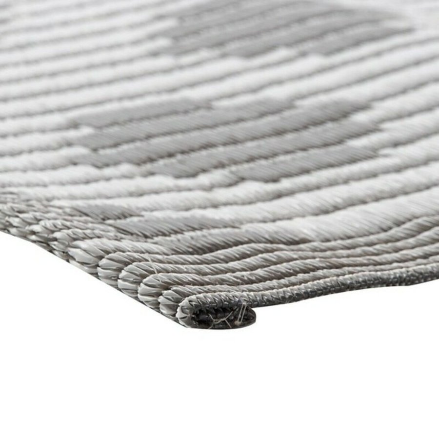 Tppe DKD Home Decor Sort Gr polypropylen (2 pcs) (150 x 210 x 1 cm) #5