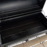 Tr�kulsgrill med L�g og Hjul DKD Home Decor Sort Natur Tr� Metal St�l 108 x 71 x 103 cm #4