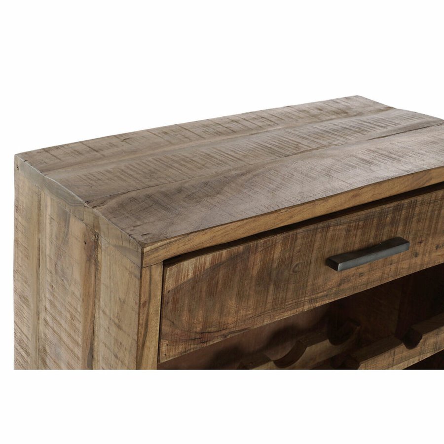 Flaskereol DKD Home Decor Sort Metal Brun Akacie (60 x 32 x 107 cm) #2