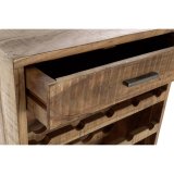 Flaskereol DKD Home Decor Sort Metal Brun Akacie (60 x 32 x 107 cm) #3