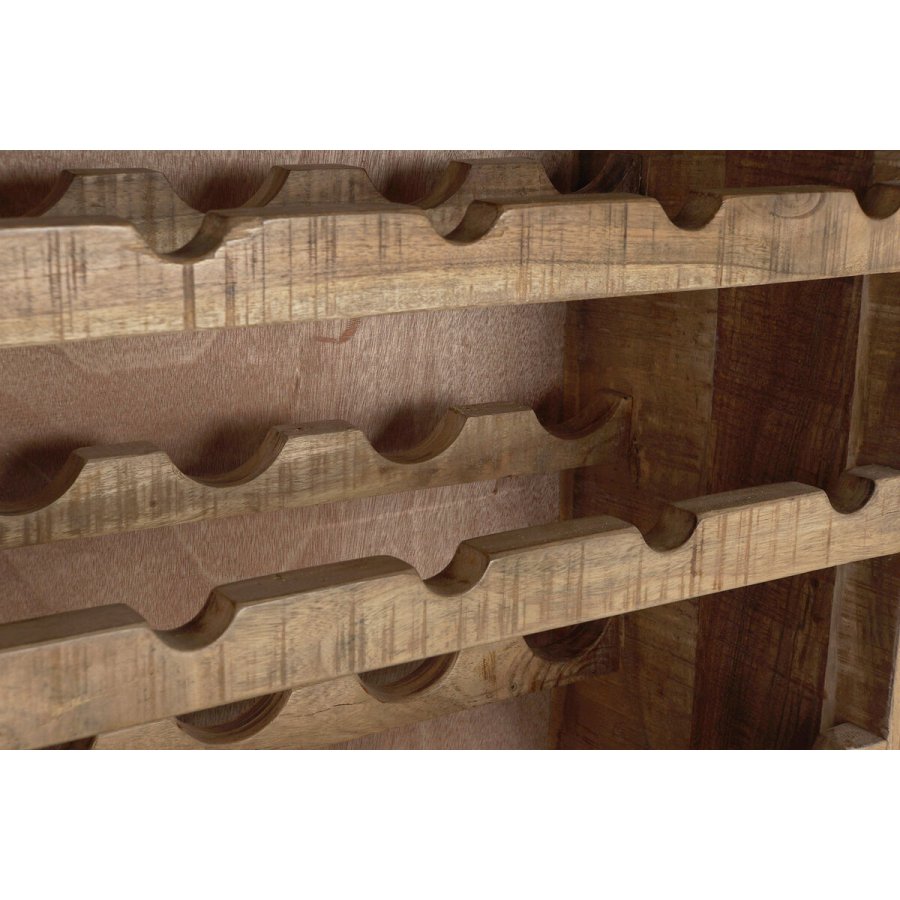 Flaskereol DKD Home Decor Sort Metal Brun Akacie (60 x 32 x 107 cm) #5