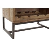 Flaskereol DKD Home Decor Sort Metal Brun Akacie (60 x 32 x 107 cm) #6