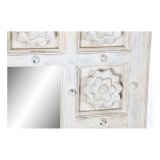 Vgspejl DKD Home Decor Hvid Indianer mand Afkldt 93,5 x 4,7 x 120,3 cm #9