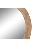 Vgspejl DKD Home Decor Brun Natur Alpino 66 x 5 x 66 cm #5