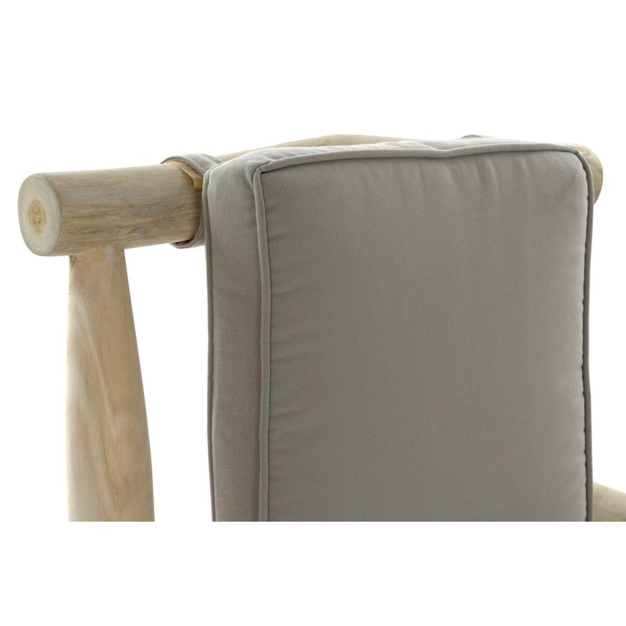 have DKD Home Decor Natur Lysegr Teak 65 x 80 x 92 cm #3