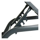 Lealnik DKD Home Decor Med hjul Gr PVC Aluminium (187,5 x 64 x 97 cm) #3