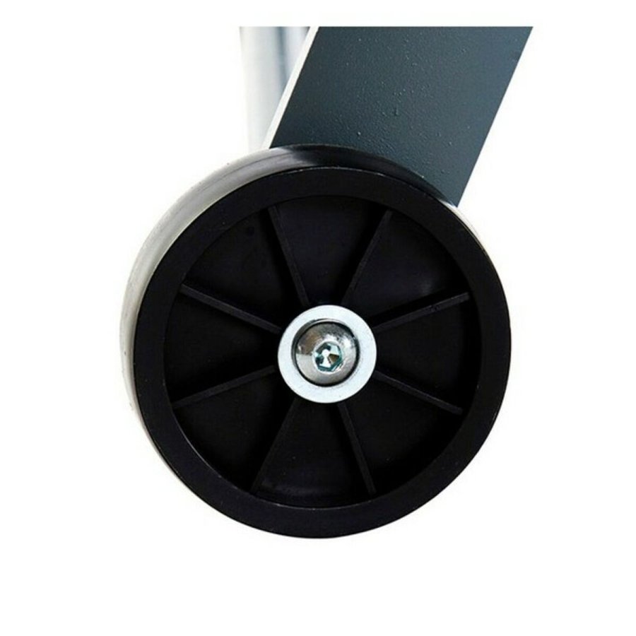 Lealnik DKD Home Decor Med hjul Gr PVC Aluminium (187,5 x 64 x 97 cm) #4