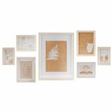 Vg billedramme DKD Home Decor 32,5 x 1,5 x 45 cm Krystal Natur Brun Moderne Tr MDF #1