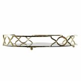 Snack bakke DKD Home Decor Spejl Metal (30 x 30 x 5 cm) #4