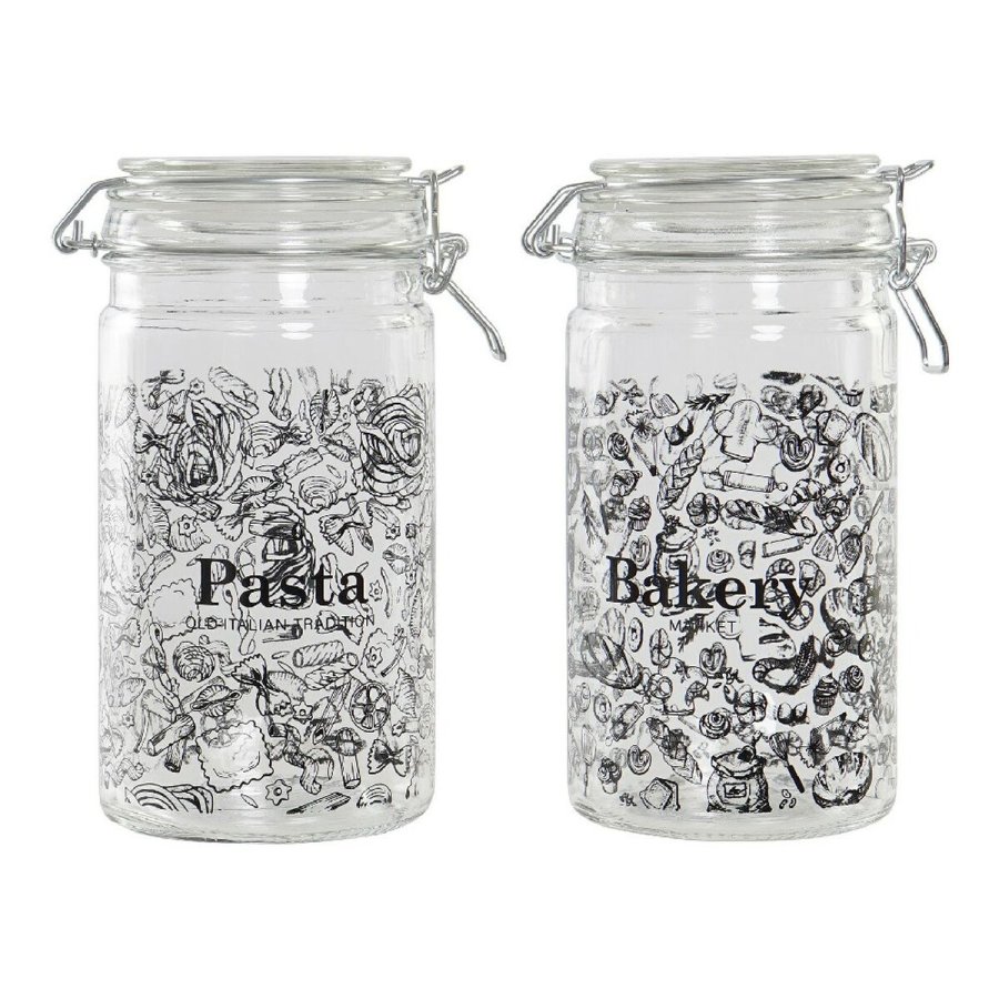 Blik DKD Home Decor Krystal Traditionel 10 x 12.5 x 20 cm 1 L (2 pcs) #1