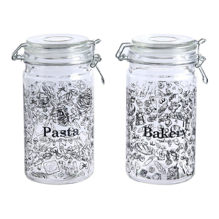 Blik DKD Home Decor Krystal Traditionel 10 x 12.5 x 20 cm 1 L (2 pcs) #10
