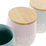 Blik DKD Home Decor Bl Grn Pink 10 x 10 x 16 cm (3 enheder) #7