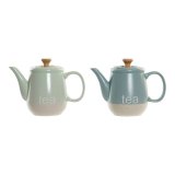 Tekande DKD Home Decor 8424001793235 Bl Grn Stentj 1 L 22,5 x 12 x 16,5 cm (2 enheder) #1