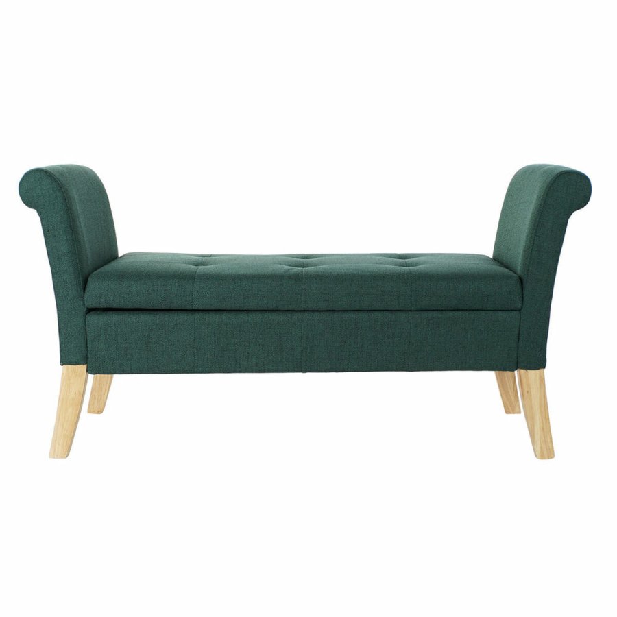 Stol DKD Home Decor 8424001795512 Natur Tr Polyester Grn (130 x 44 x 69 cm) #13